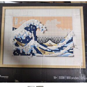 LEGO 31208 Art Hokusai – Big Wave, Japanese 3D Wall Panel, Picture - Ocean